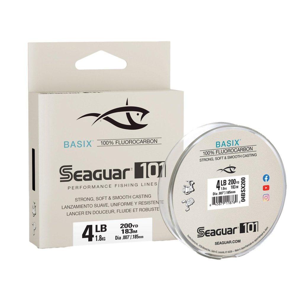 Basix Fluorocarbon Fishing Line | Tackle Boxes, Bait & Accessories Fishing Seaguar