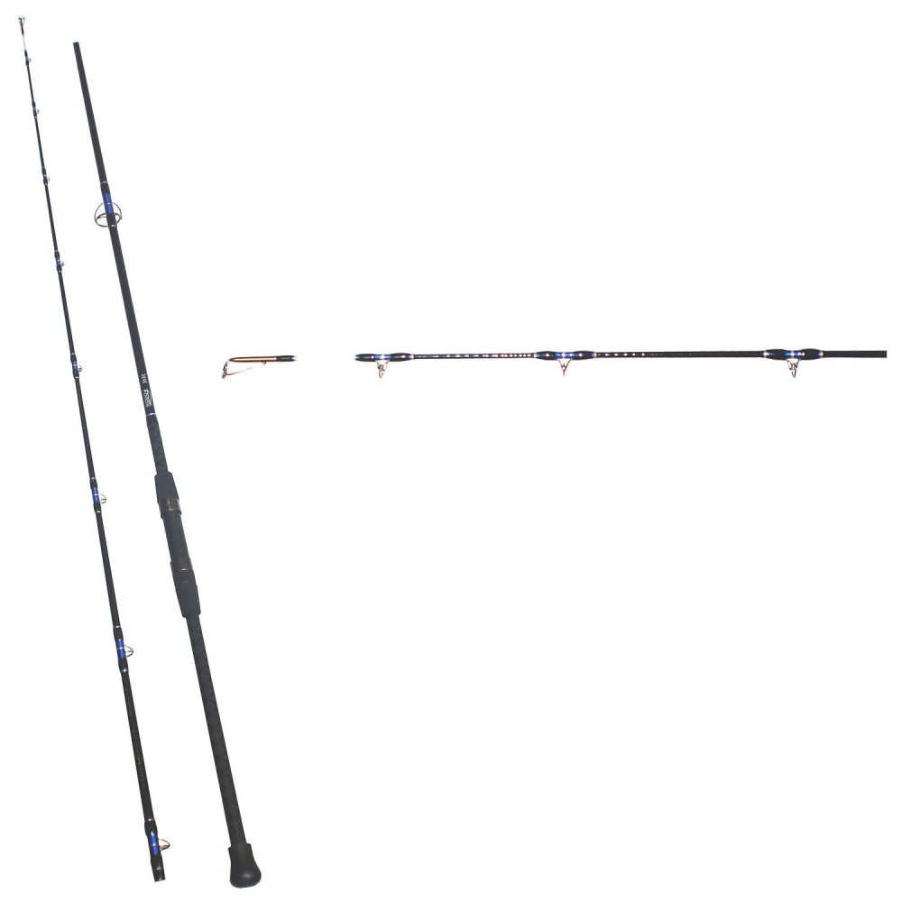 Br 8′ Graphite Spin Rod With Solid Fiberglass Tip | Fishing Rods Fishing Fishing Rods