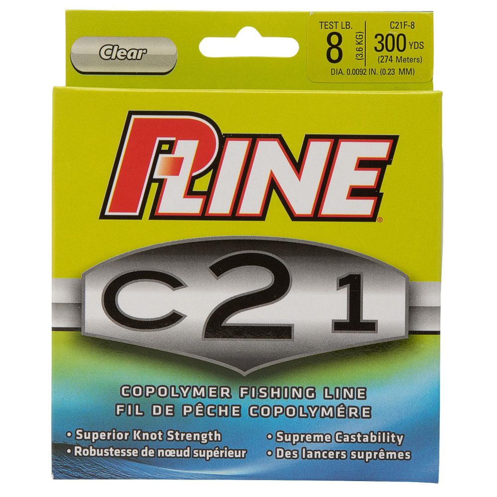 C21 300 Yd. Clear Copolymer Fishing Line | Tackle Boxes, Bait & Accessories Fishing P-Line