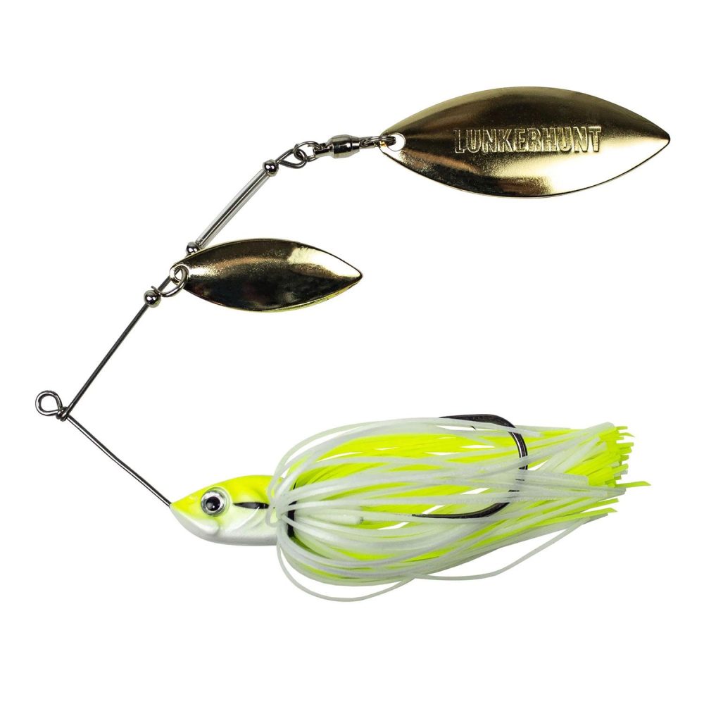 Impact Ignite Willow Leaf Spinnerbait – Electric | Tackle Boxes, Bait & Accessories Fishing Lunkerhunt