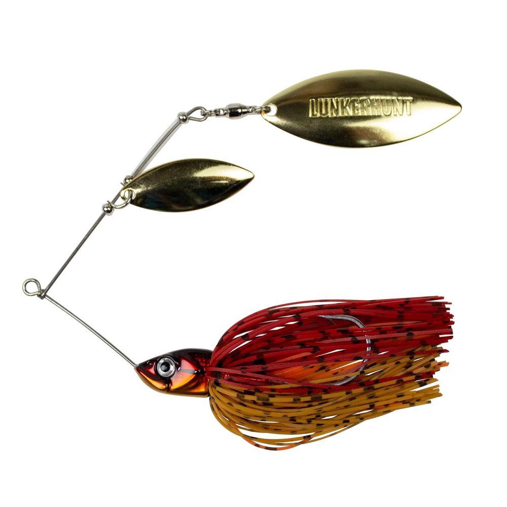 Impact Thump Colorado Spinnerbait-Craw 3/8 Oz. | Tackle Boxes, Bait & Accessories Fishing Lunkerhunt