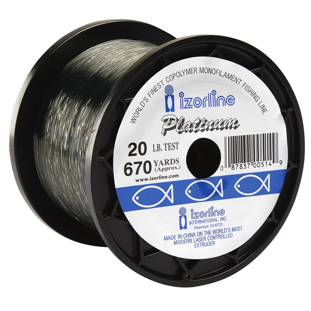 Platinum Green 20# Monofilament Fishing Line | Tackle Boxes, Bait & Accessories Fishing Izorline