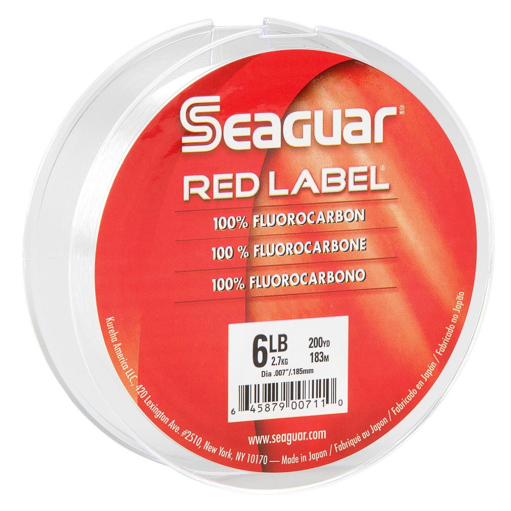 Red Label 100% Fluorocarbon Fishing Line | Tackle Boxes, Bait & Accessories Fishing Seaguar