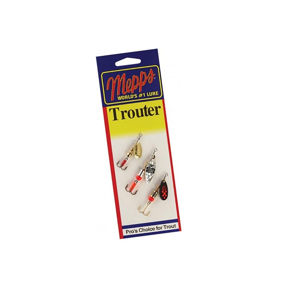 Trouter – 3-Pack | Tackle Boxes, Bait & Accessories Fishing Mepps