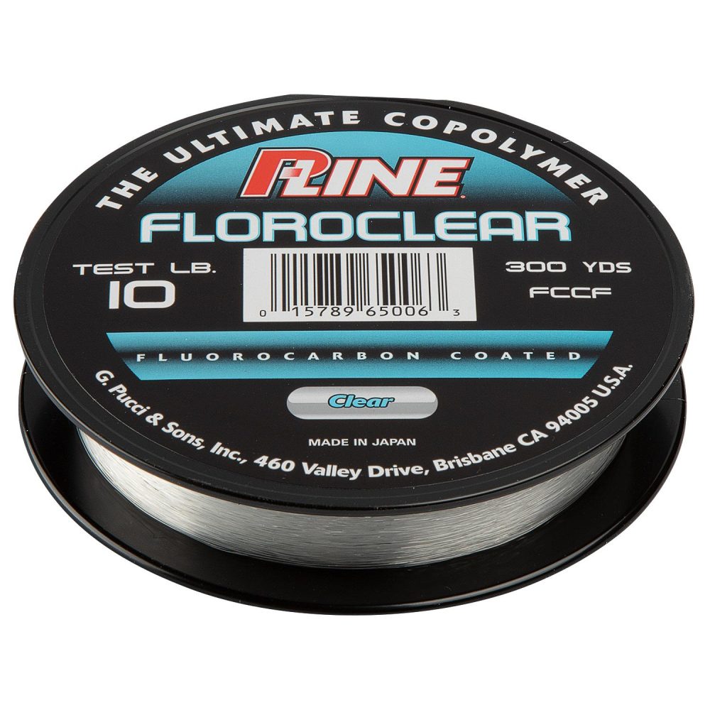 Floroclear Fluorocarbon Coated Fishing Line | Tackle Boxes, Bait & Accessories Fishing P-Line